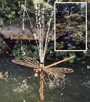 Dragonfly/Praying Mantis Fountain